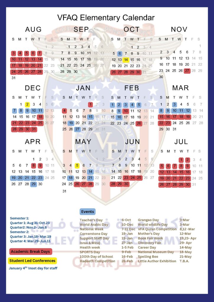 Valley forge Academy Qatar