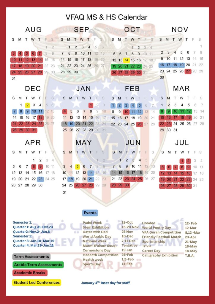 Valley forge Academy Qatar